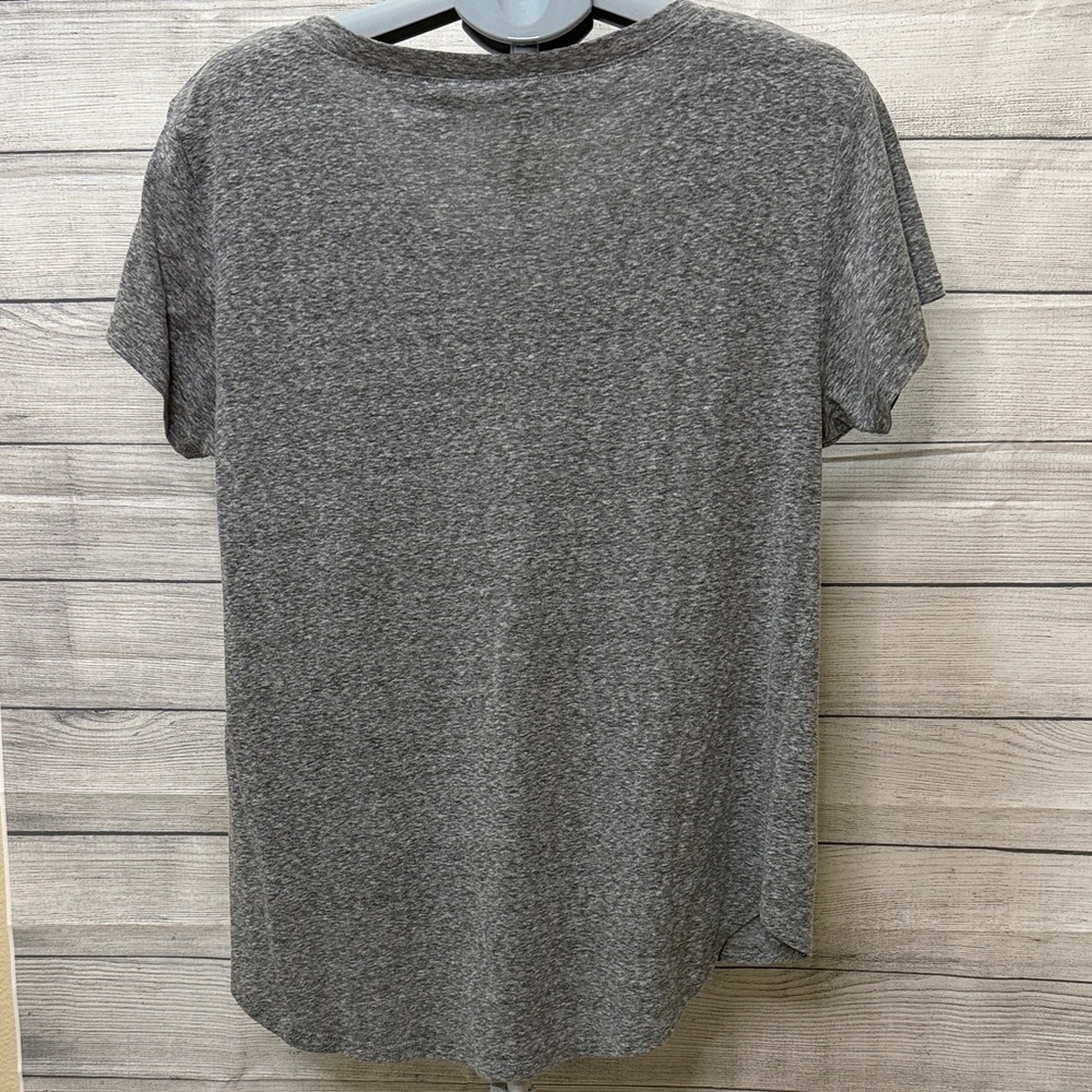 “Milkshake” Lightweight Graphic Tee with longer back, size L. Worn twice. - Picture 3 of 4